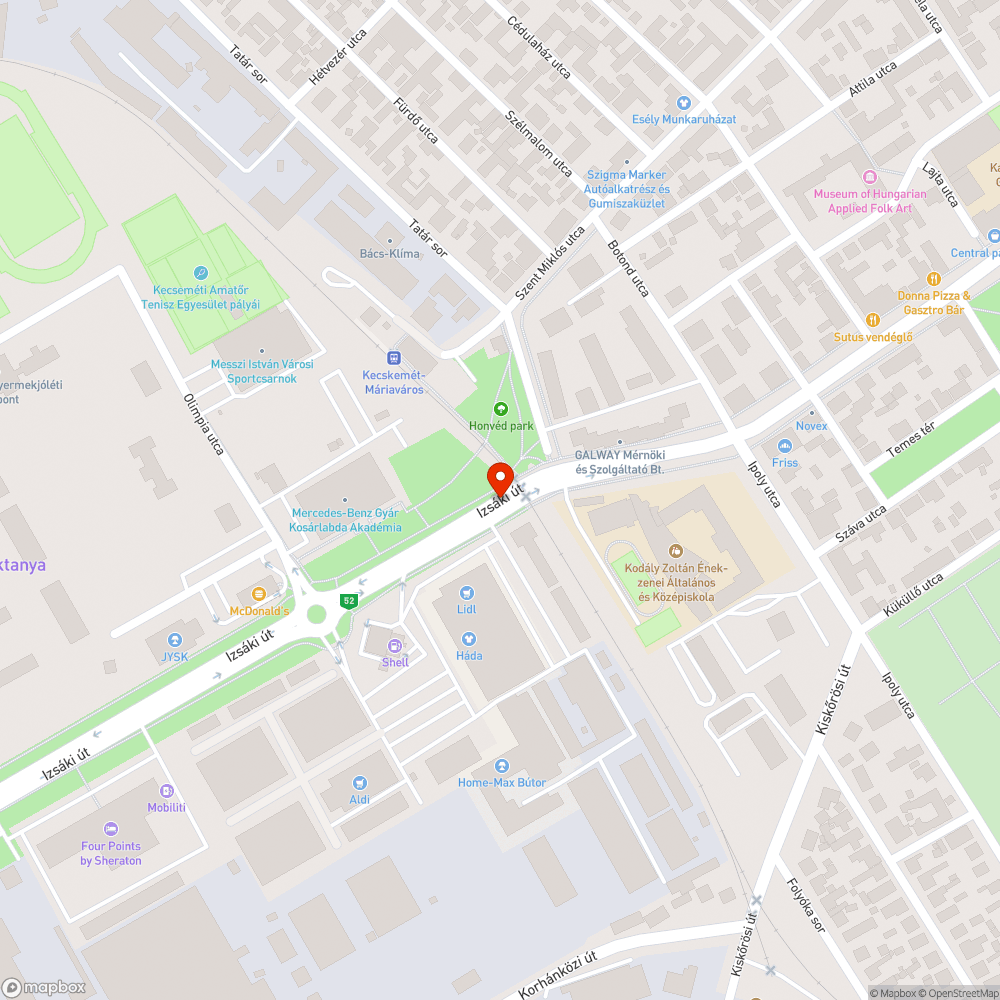 Kiégtek bejelentés helye