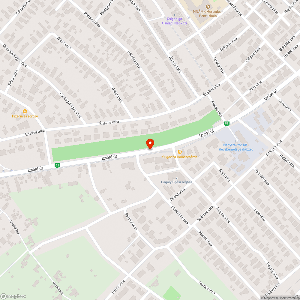 Kiégtek bejelentés helye