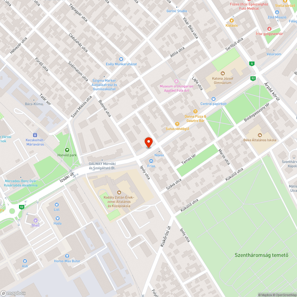 Rengeteg kiégett lámpa bejelentés helye