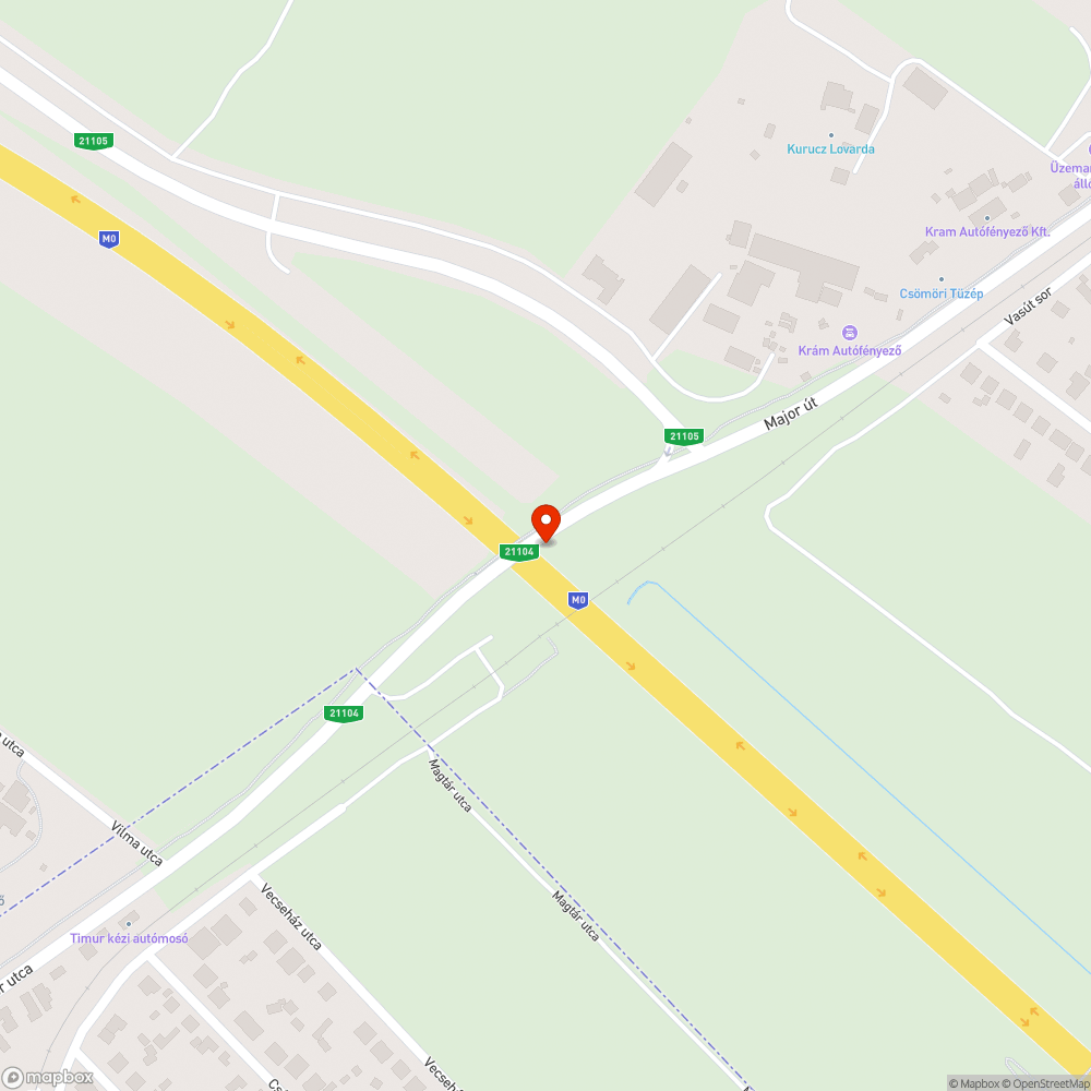 Graffiti bejelentés helye