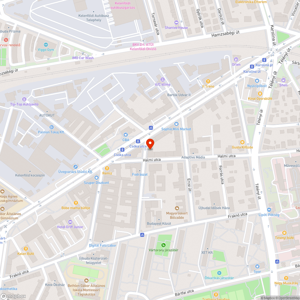 Botlásveszélyes fedlap bejelentés helye