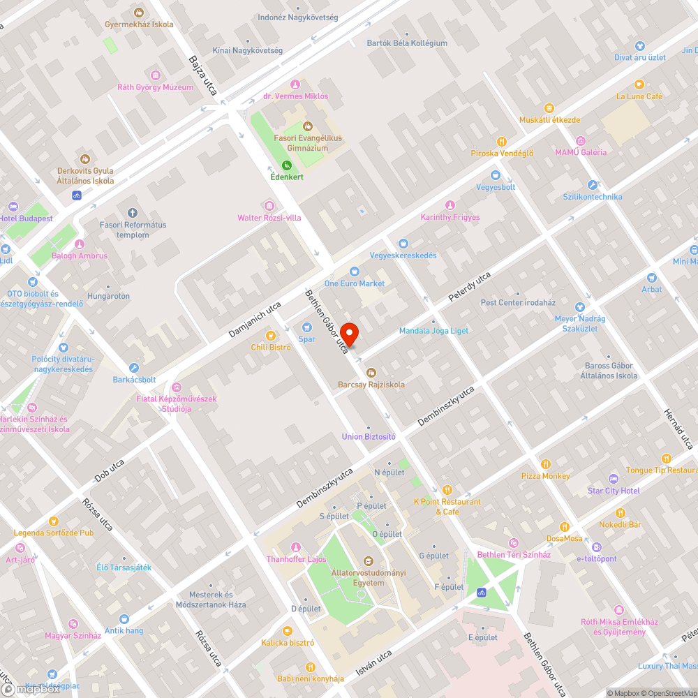 Zsák sitt bejelentés helye