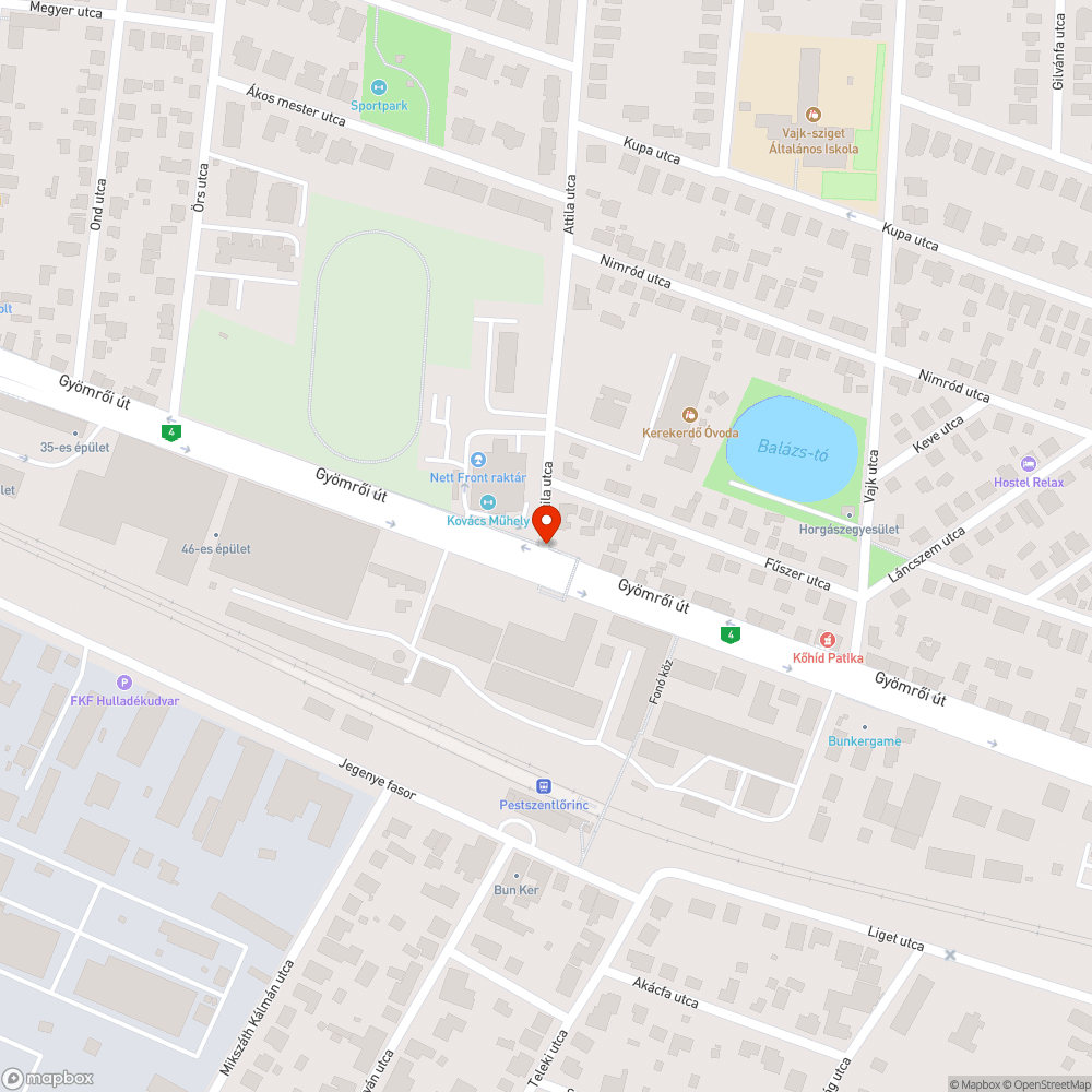 Kopott jelzőtáblák bejelentés helye