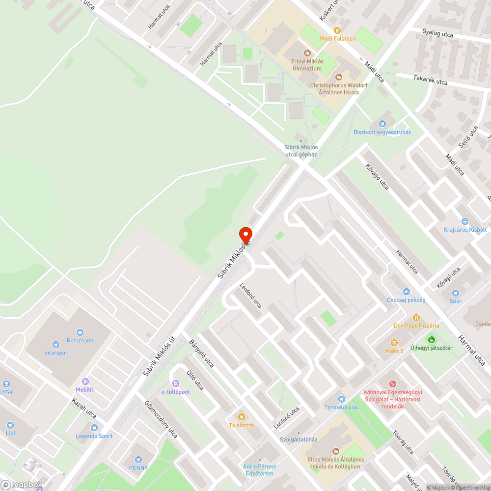 Sérült 30-as övezet tábla bejelentés helye