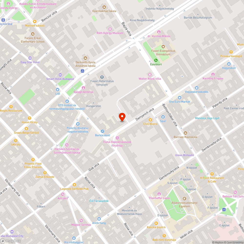 Zsák szemét bejelentés helye