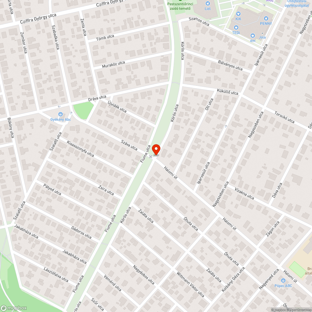 Zebra igénylése bejelentés helye