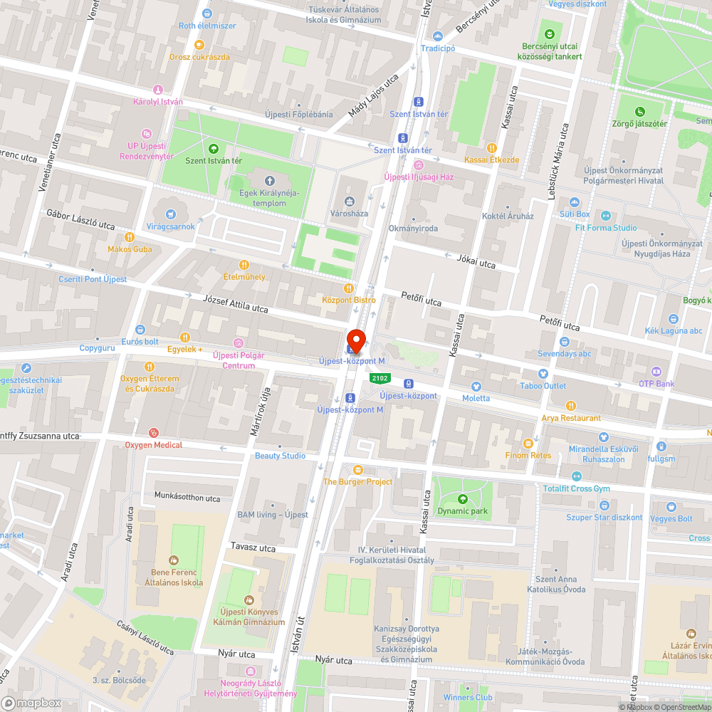 vastag por a síneken, megálló tisztítása, pormentesítése bejelentés helye