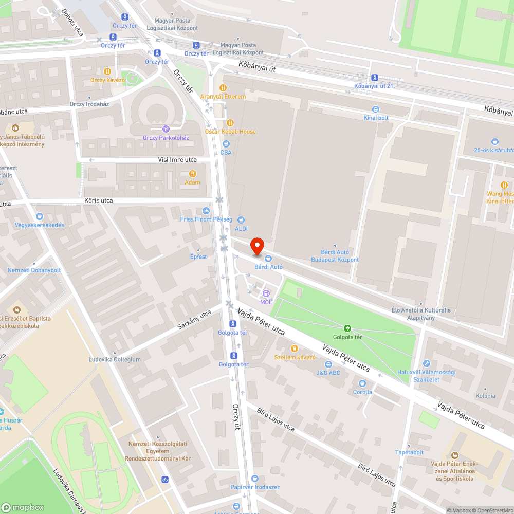 Hosszú ideje tárolt kiélezett autó bejelentés helye