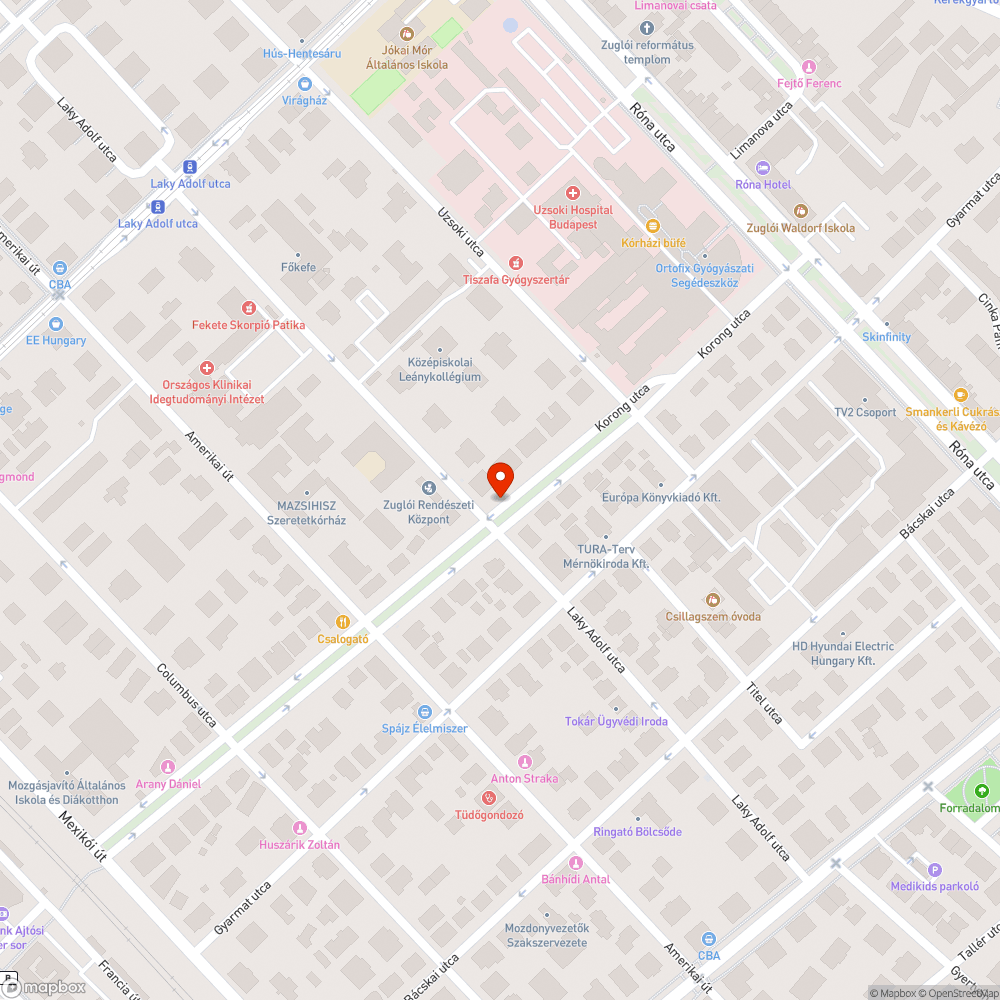 Szemét bejelentés helye