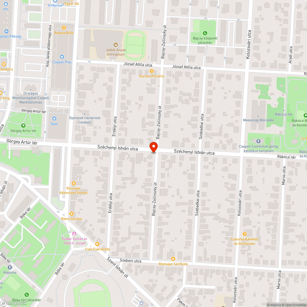 Összefirkált BDK közműdoboz bejelentés helye