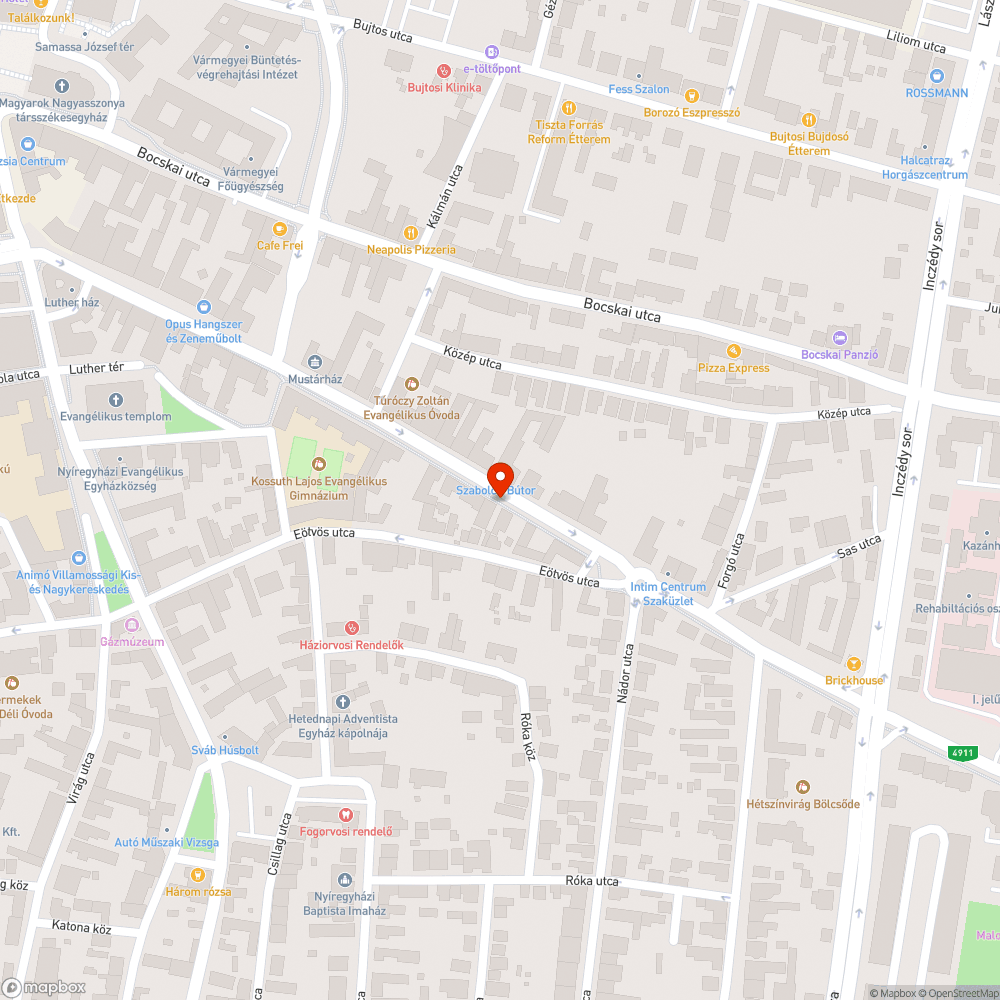 Szemetes az utca bejelentés helye