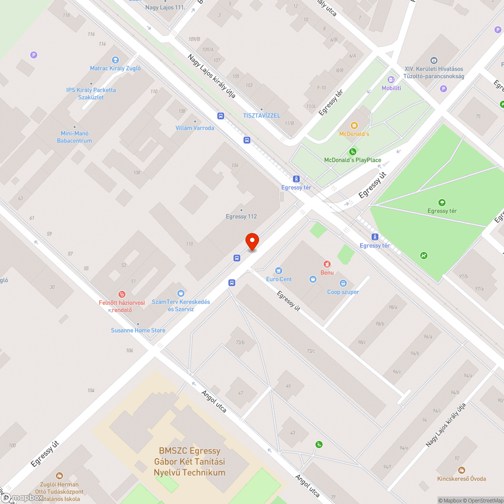 Sötét lámpa bejelentés helye