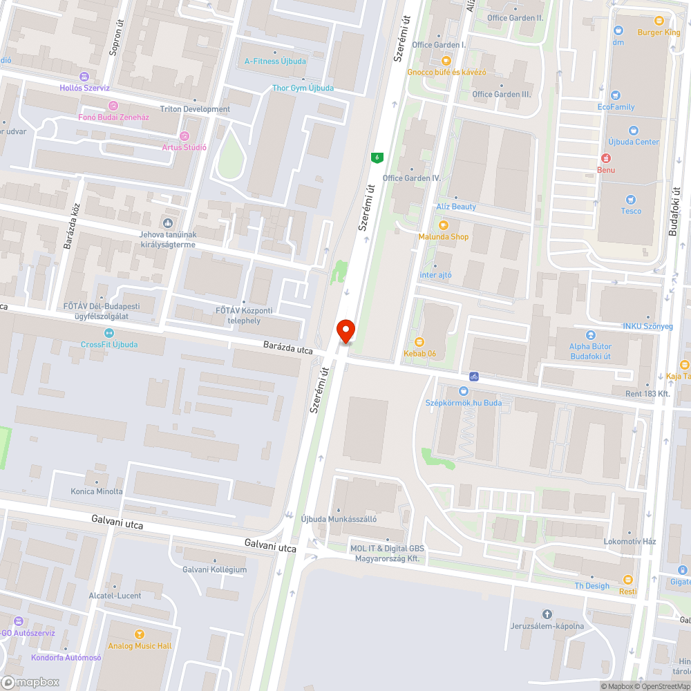 Sötét lámpa bejelentés helye