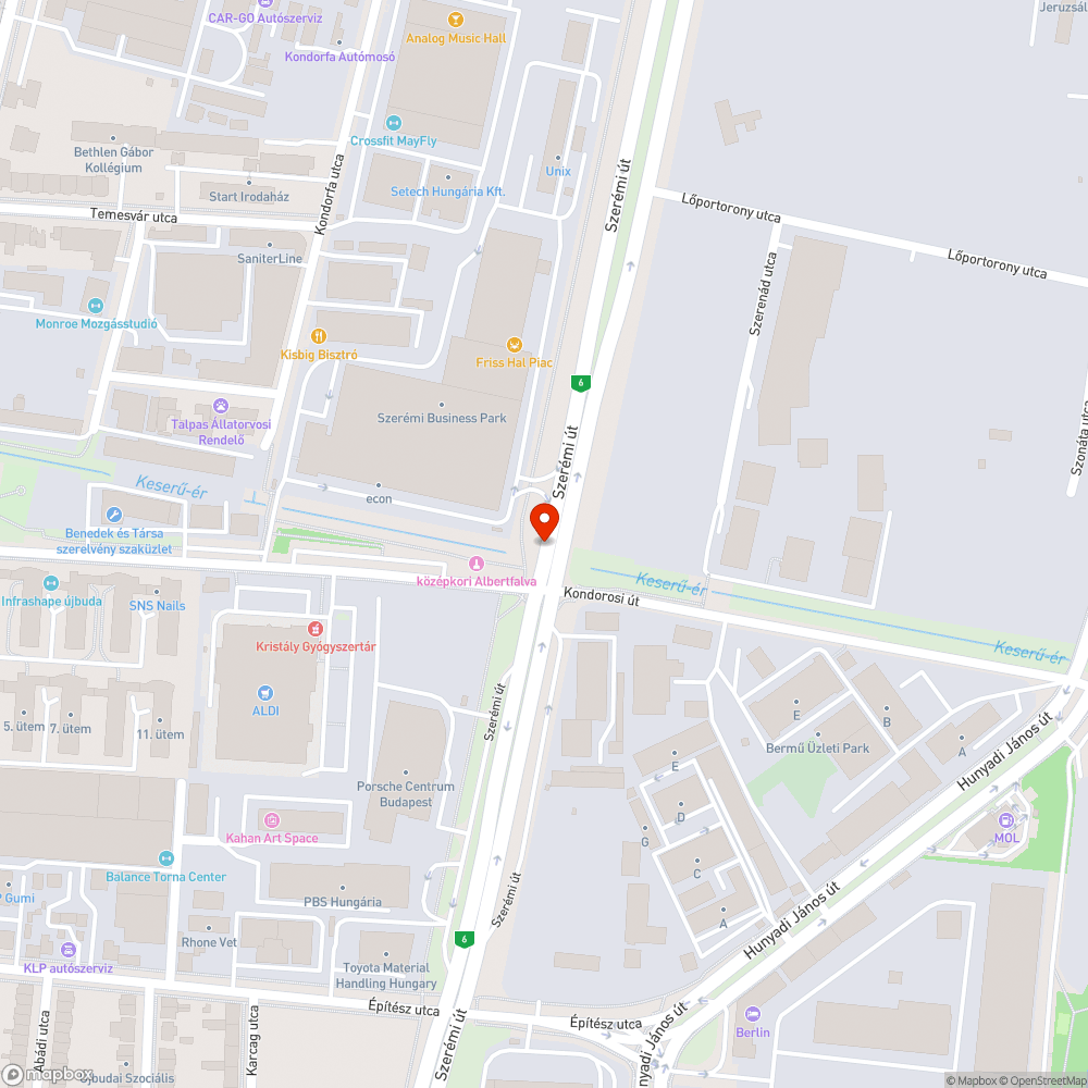 Sötét lámpa bejelentés helye