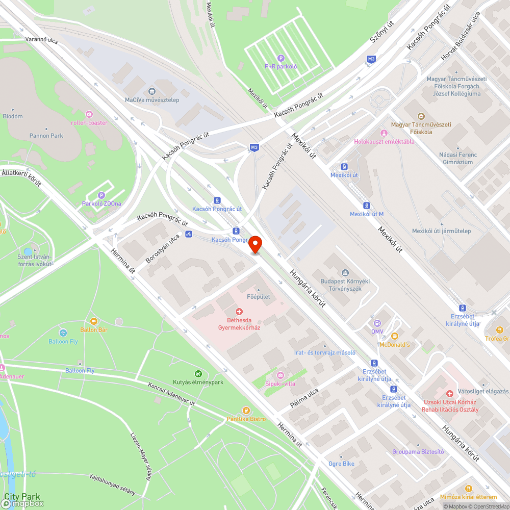 Sötét lámpa bejelentés helye