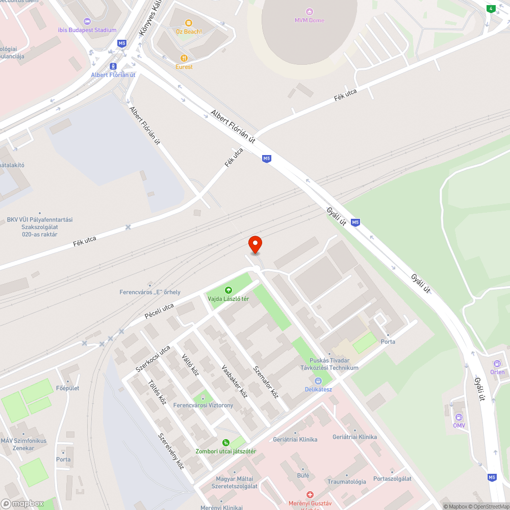 Graffitis az alujáro bejelentés helye