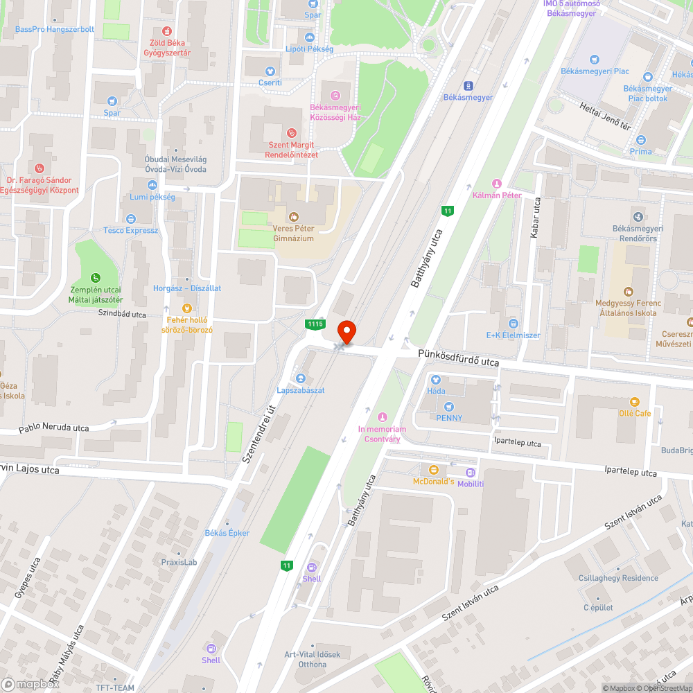 Vasúti átjáró sorompóján az egyik apró fényjelzése nem működik bejelentés helye