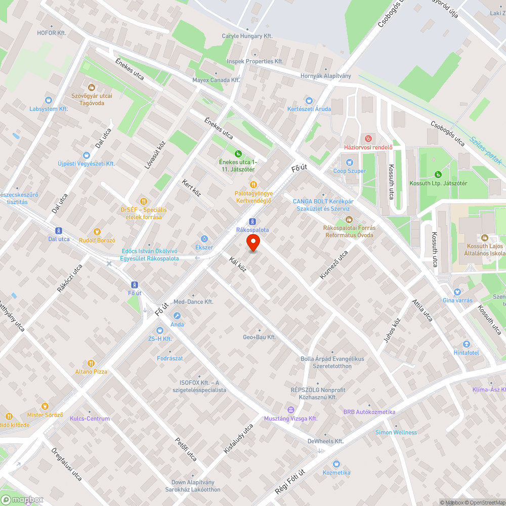 Rendszám nélküli elhagyott autó bejelentés helye