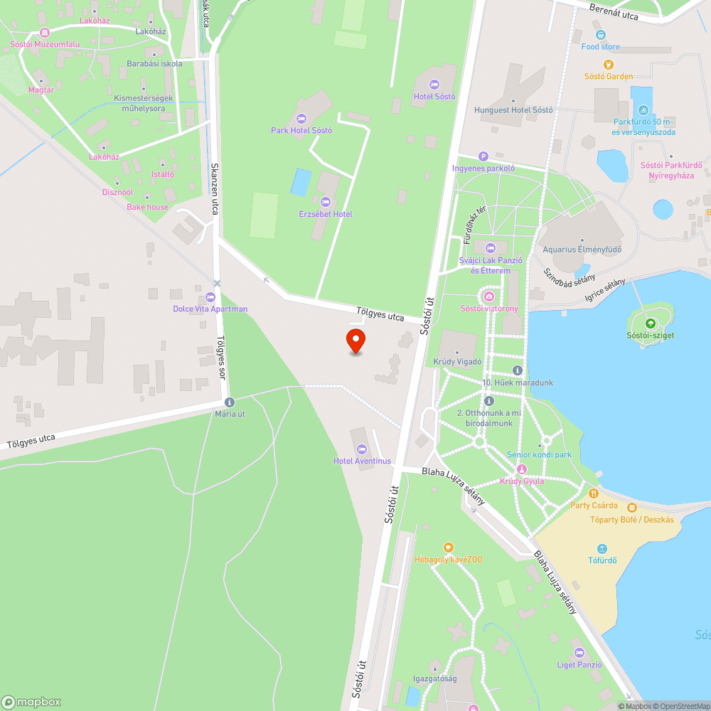 Építési törmelék a fák alatt bejelentés helye