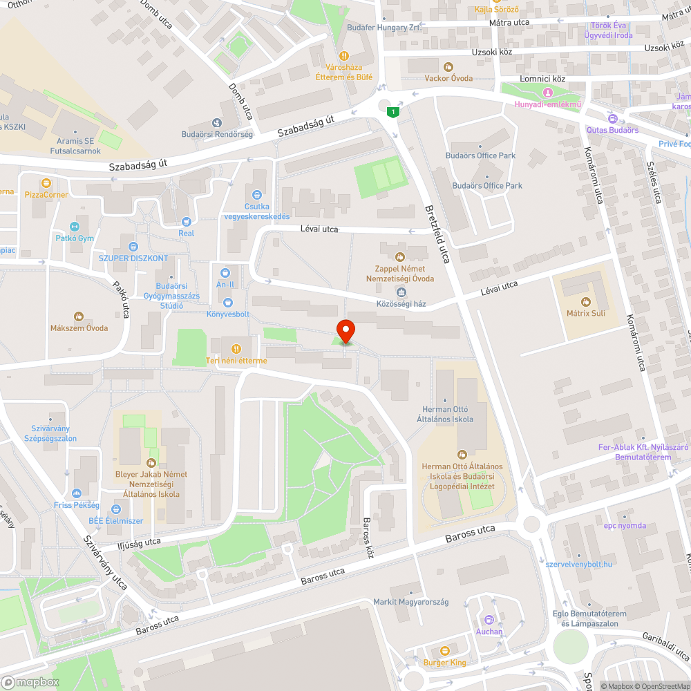 Megsüllyedt fedlap bejelentés helye