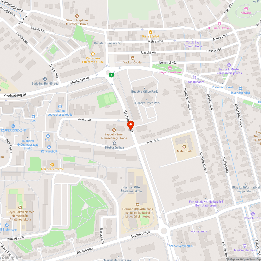 Süllyedt lefolyórács bejelentés helye