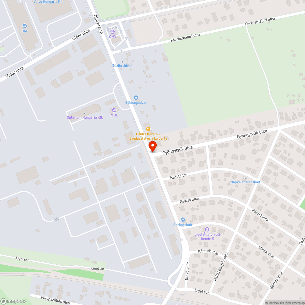 Rosszul beállított jelzőlámpa bejelentés helye