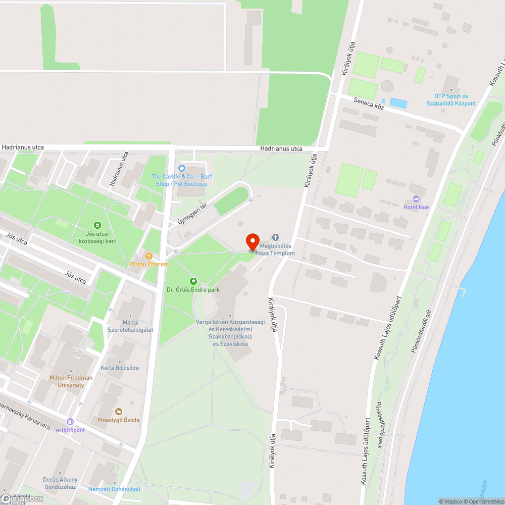 Autók által tönkretett terület bejelentés helye