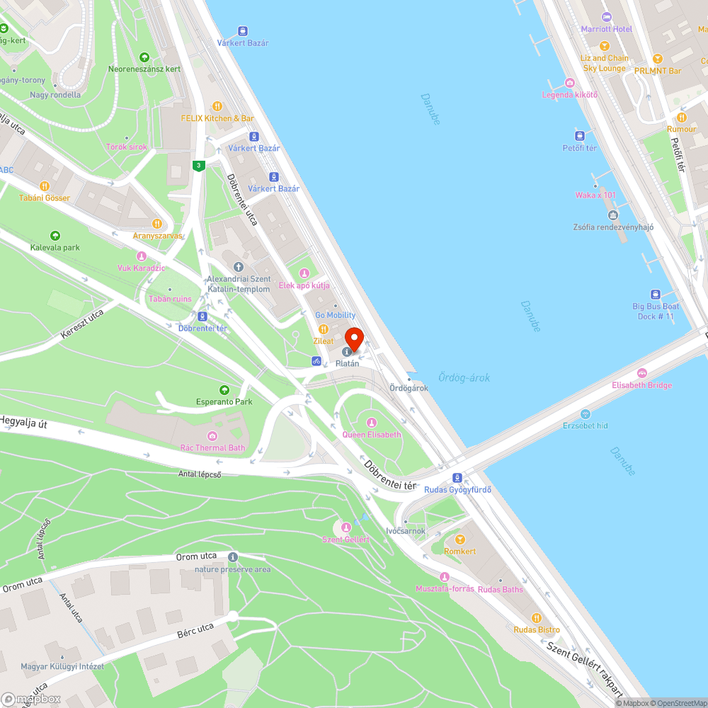 Járdán parkolás bejelentés helye