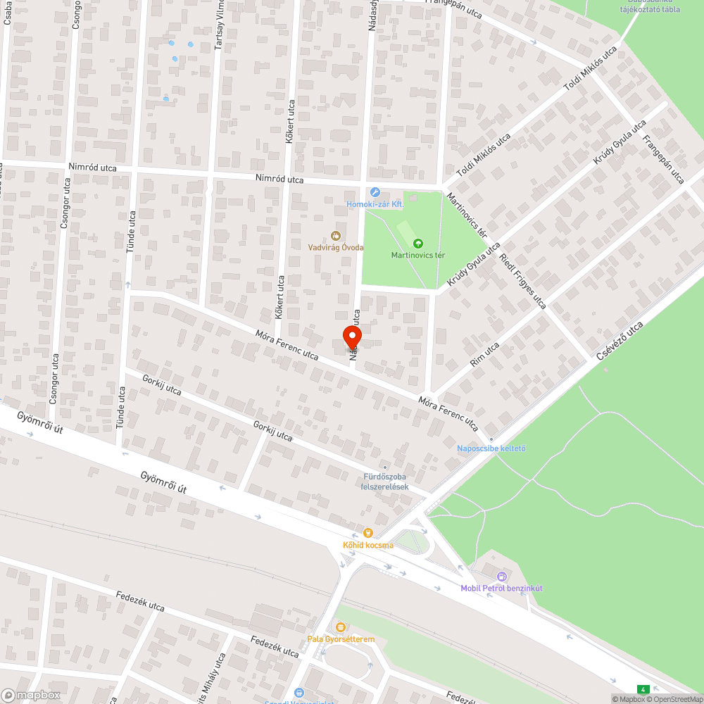 Kidőlt oszlopok bejelentés helye