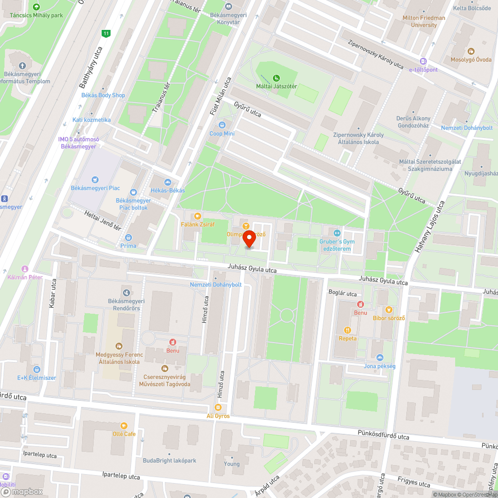 Aszfaltdarabok bejelentés helye