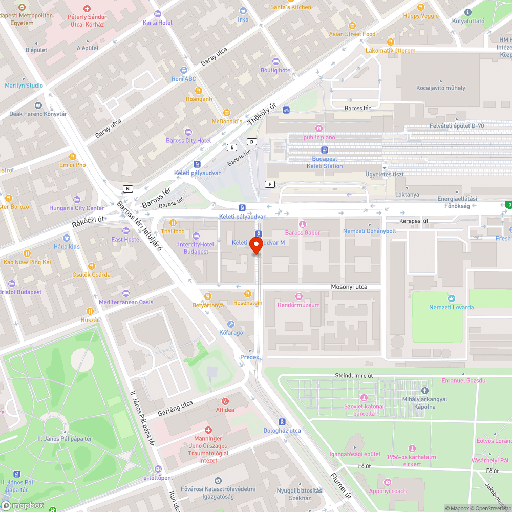 Összefirkált telefonfülke bejelentés helye