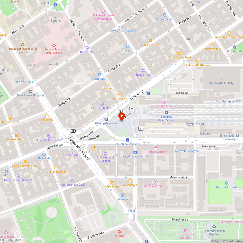 Graffitik az aluljáróban bejelentés helye