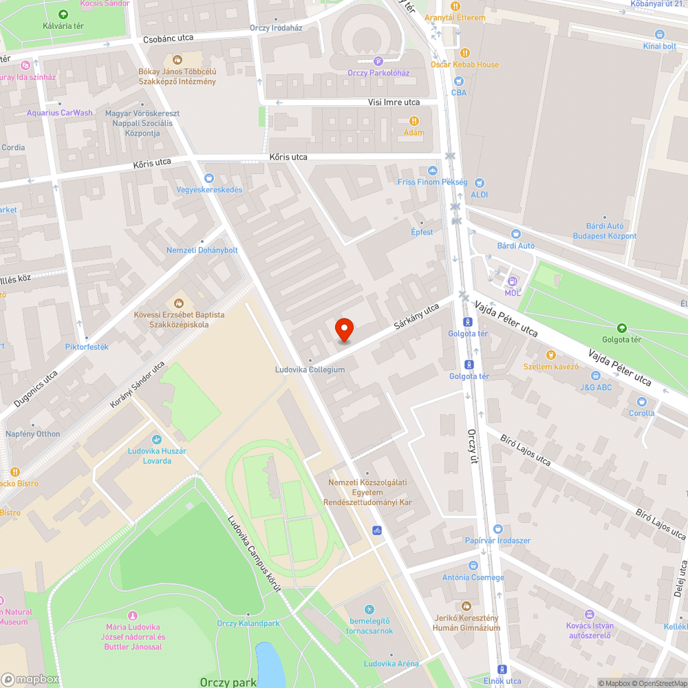 Elhagyott gépjármű bejelentés helye