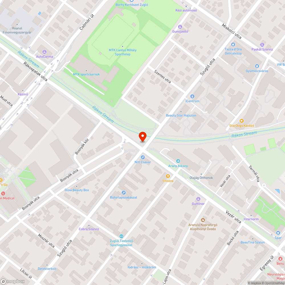 Romló közúti híd bejelentés helye