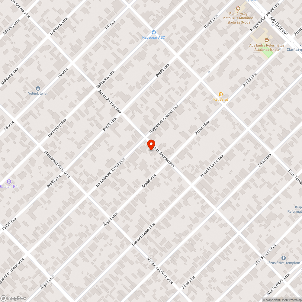 Fedél kiáll a járdából bejelentés helye