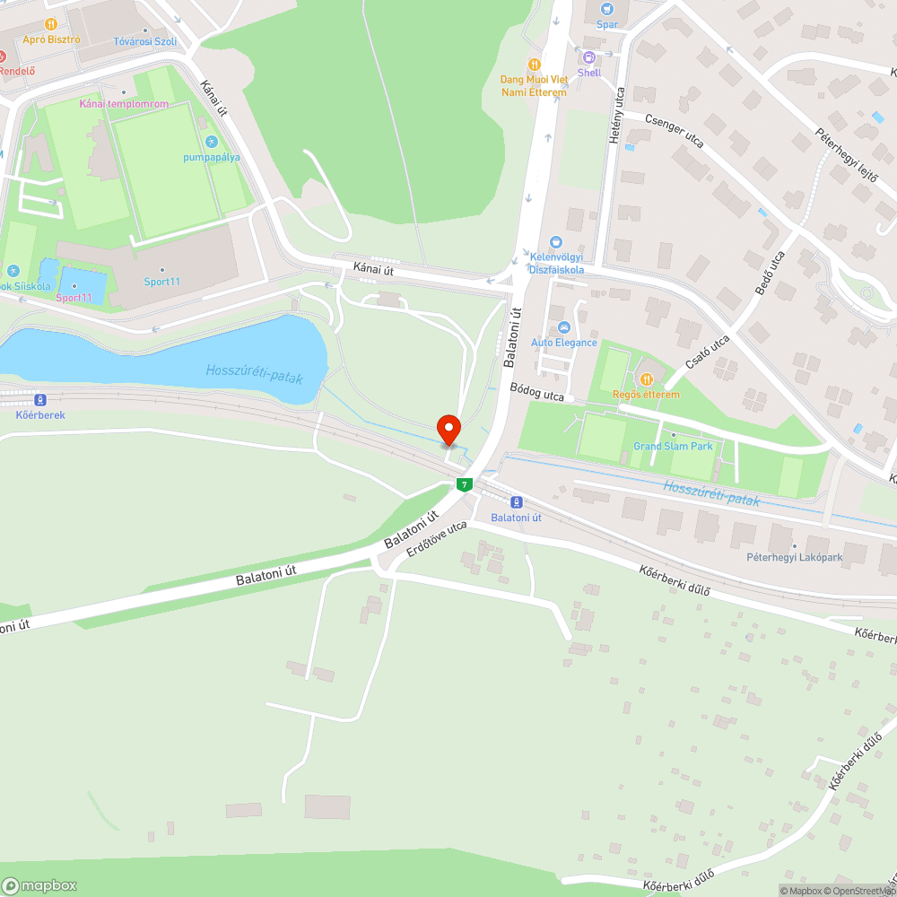 Patakhíd sérült sorompója bejelentés helye