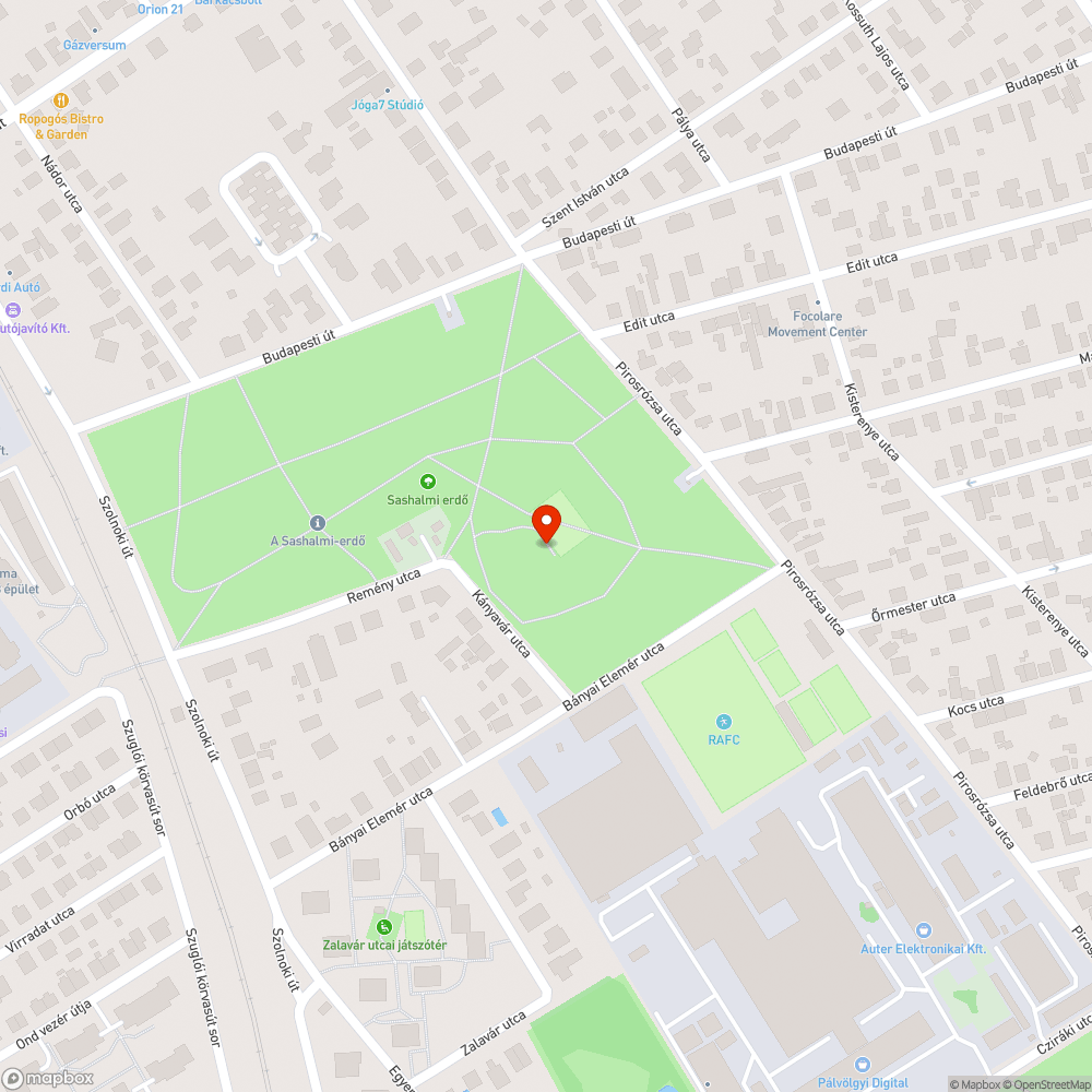 Játszótér- törött deszka bejelentés helye