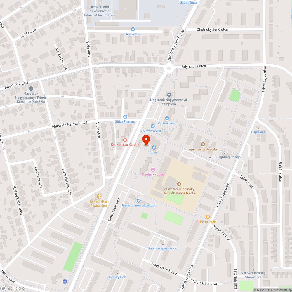 Csatornafedlap bejelentés helye