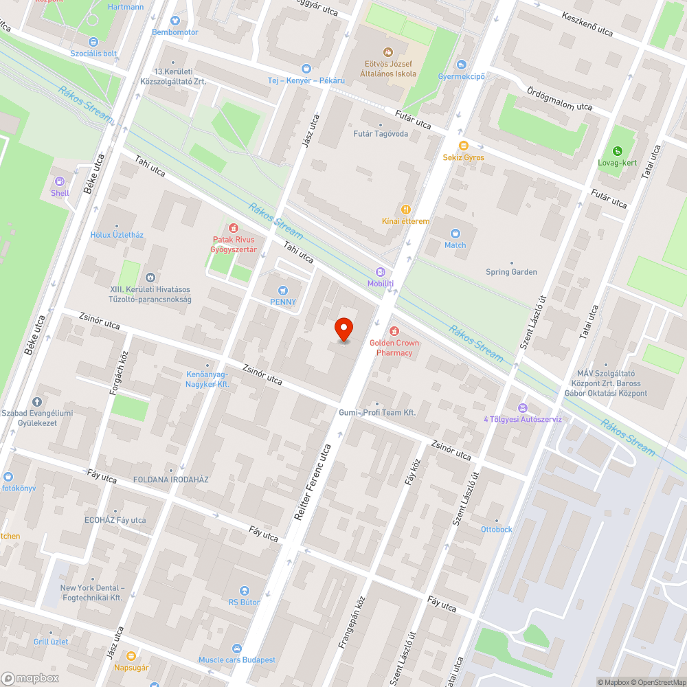 Kidőlt tábla bejelentés helye