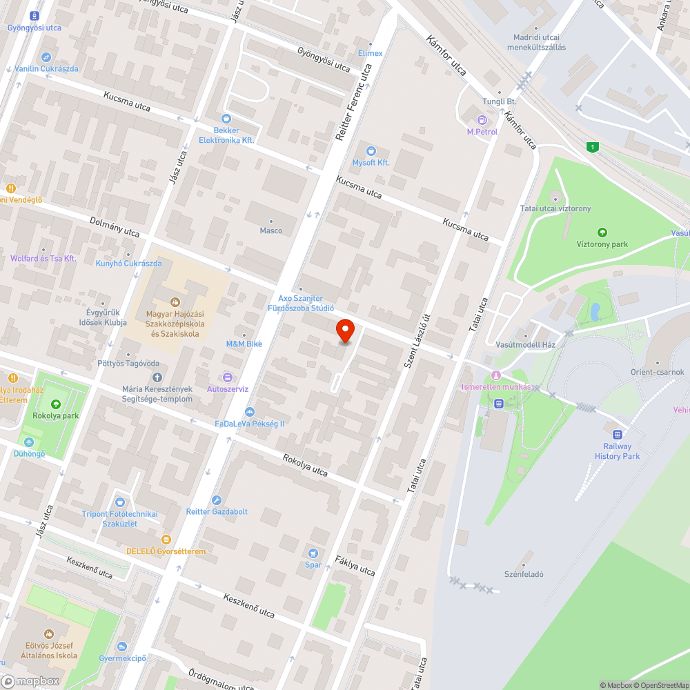 Kidobott matracok bejelentés helye