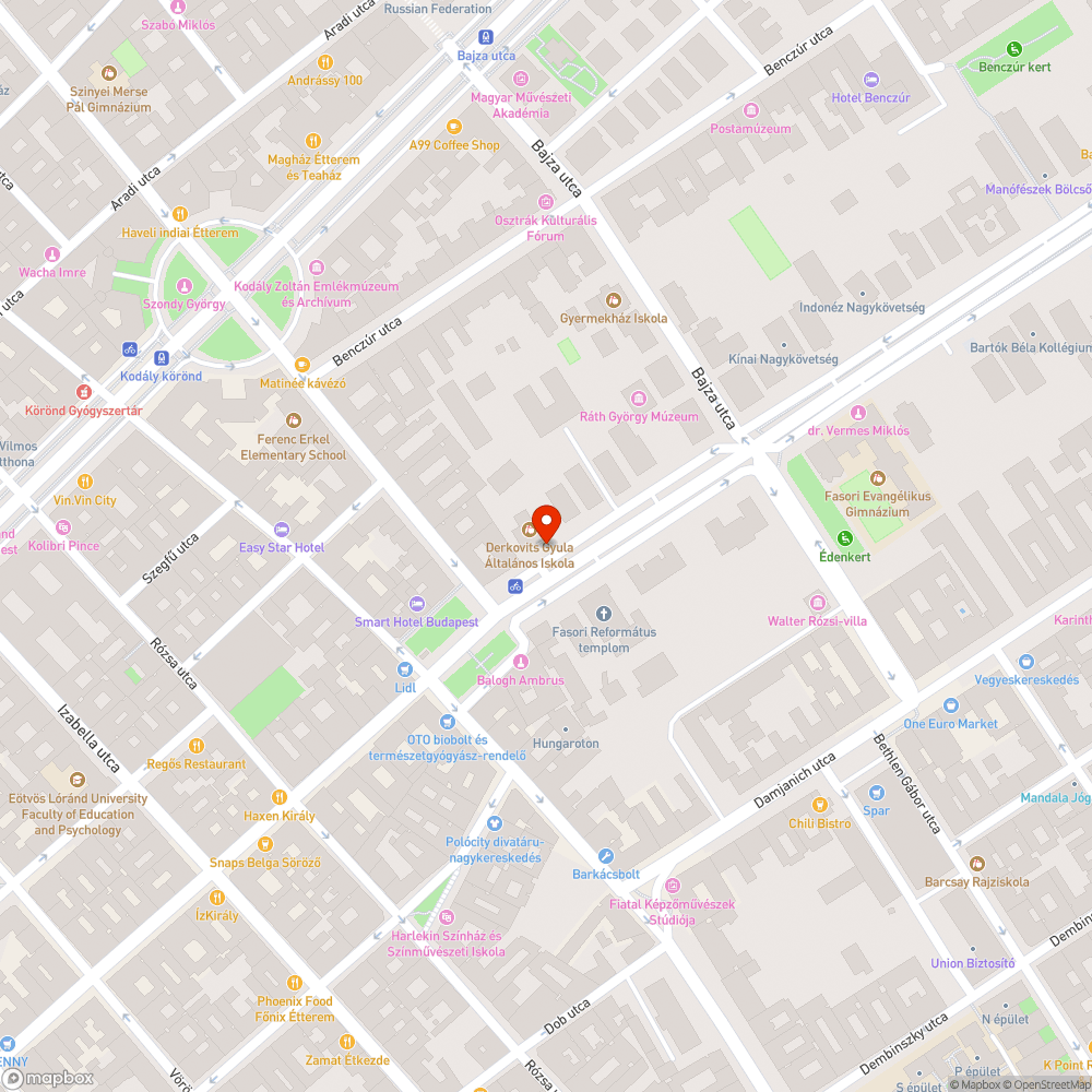 Összetört virágláda bejelentés helye