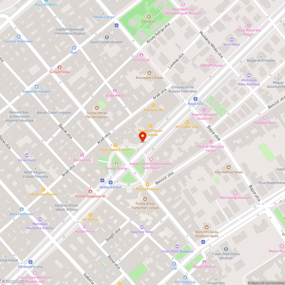 Elfordult (?) tábla bejelentés helye