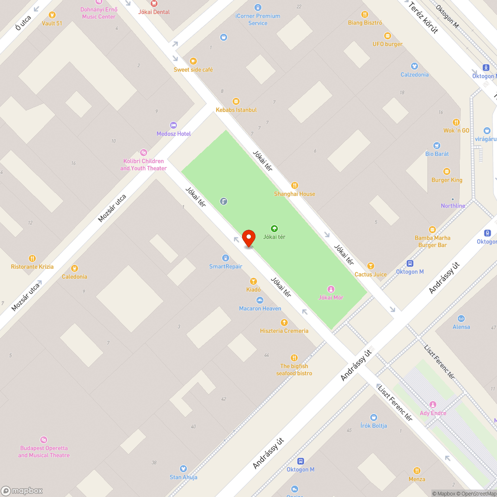 Szűkület bejelentés helye