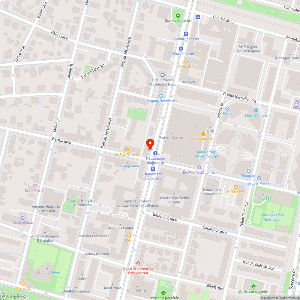 Üvegszilánkok bejelentés helye