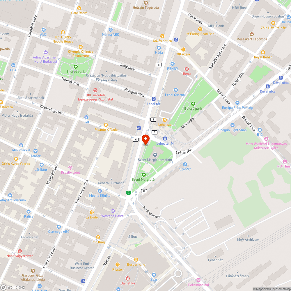 Graffiti bejelentés helye