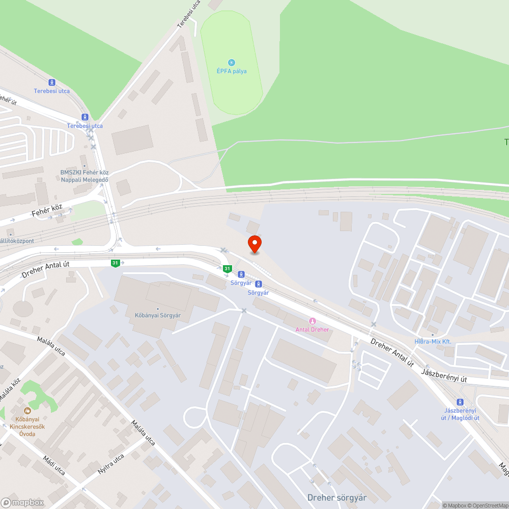 Illegálisan lerakott szemét bejelentés helye