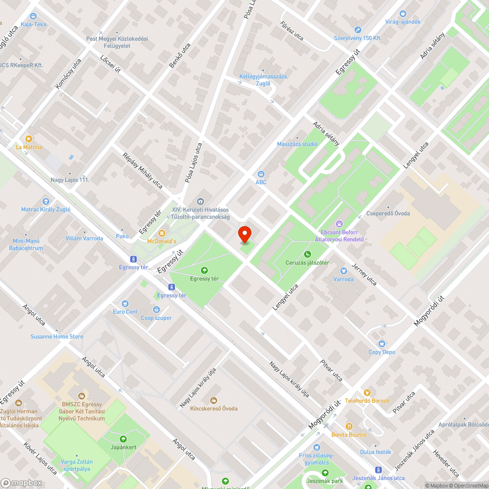 Letört játszótéri kapu bejelentés helye