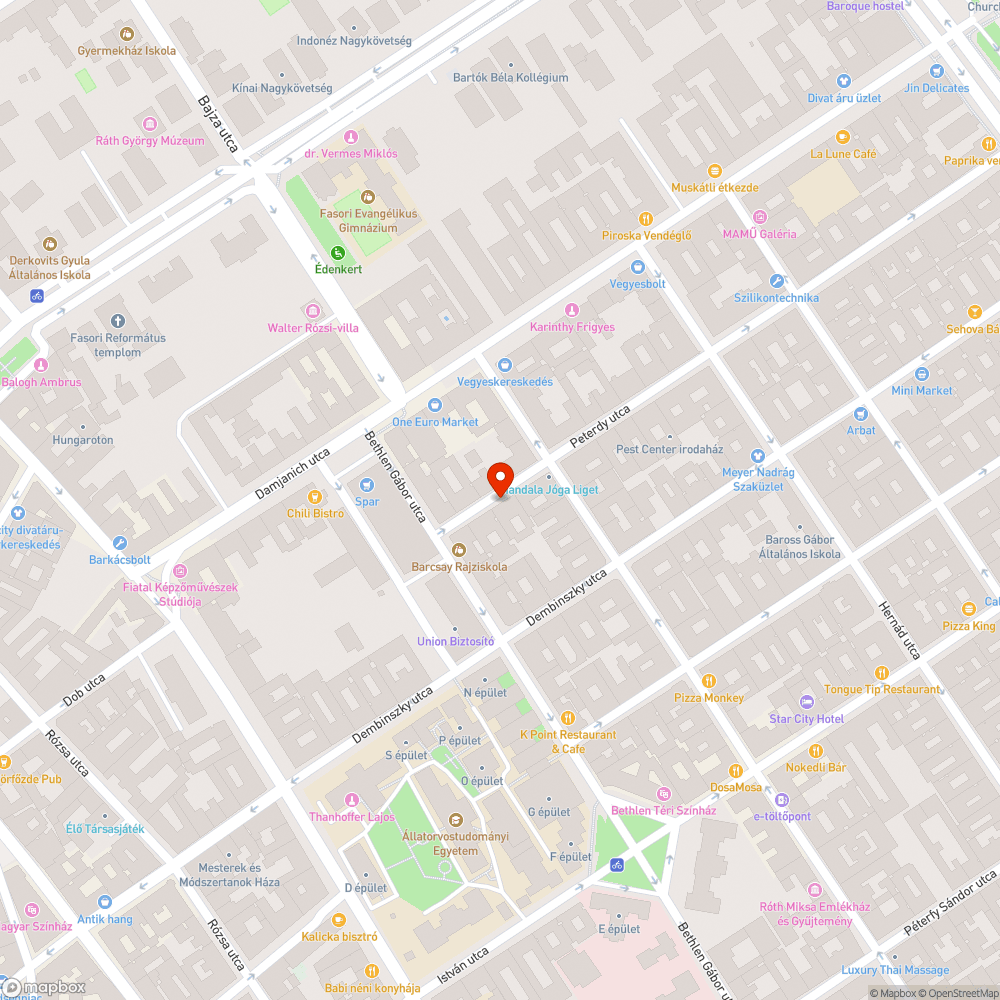 Több zsák szemét bejelentés helye