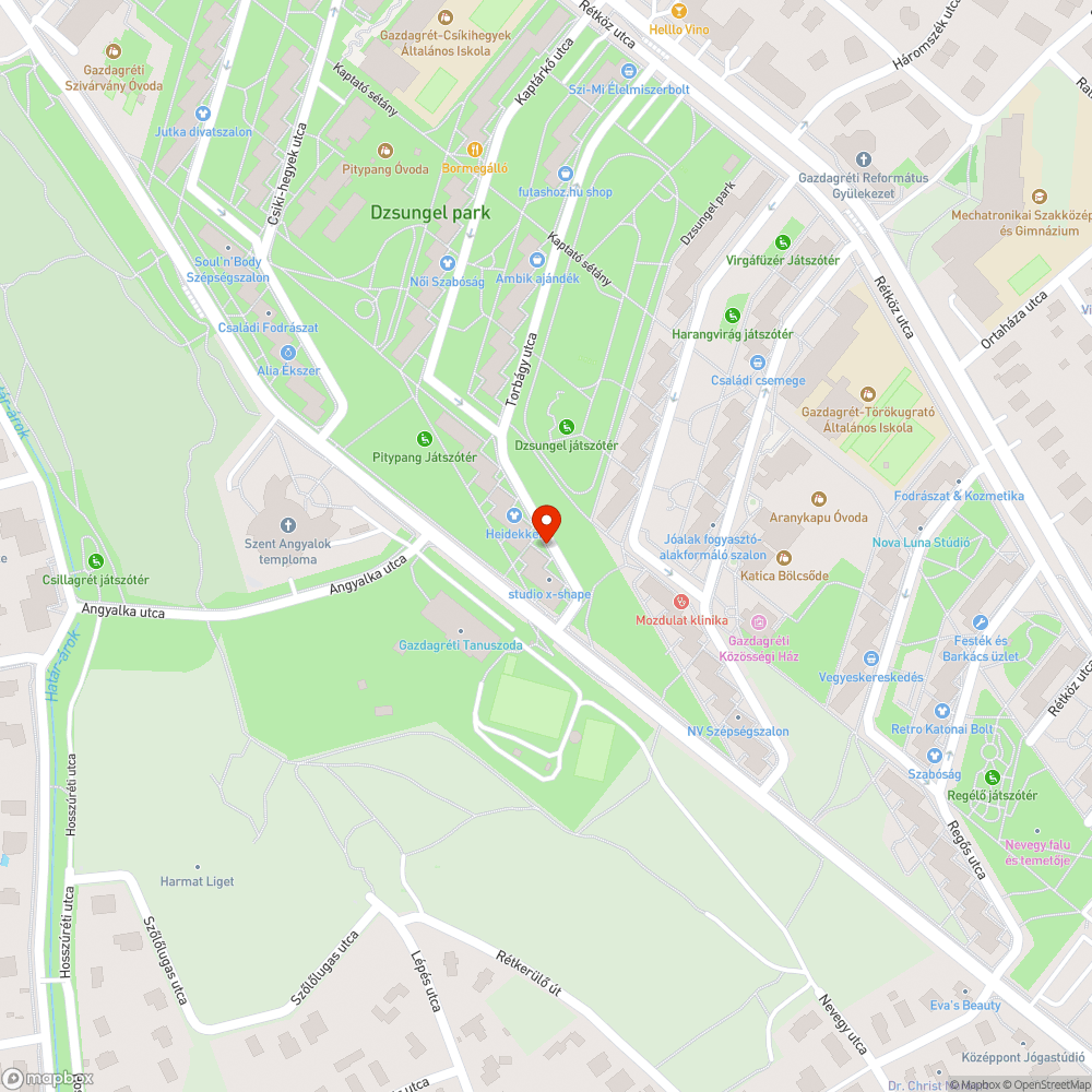 Lekopott parkolóhely felfestések bejelentés helye