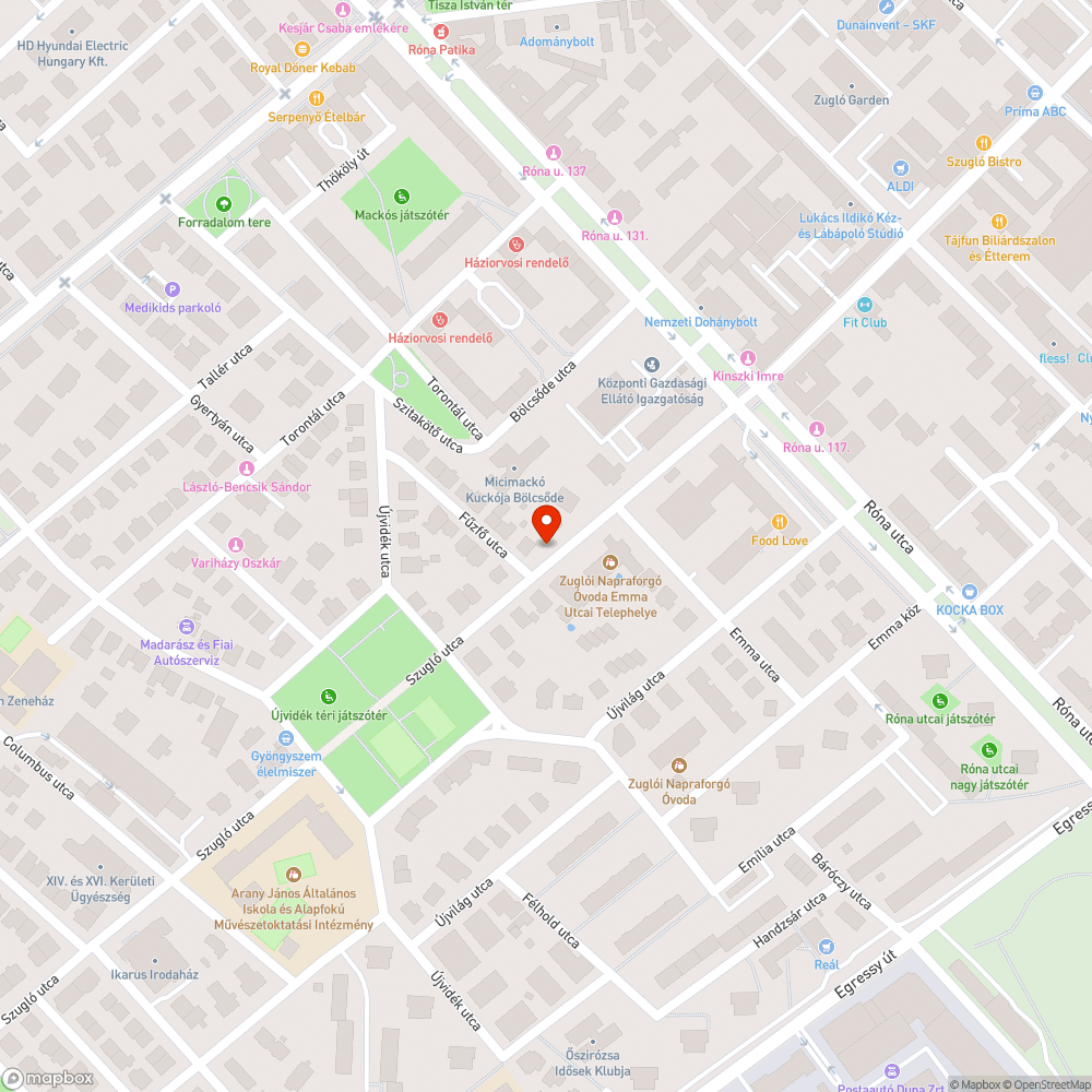 Hónapok óta ottfelejtett jármű bejelentés helye